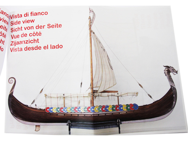 Mantua Model Barco Vikingo Dreki 1:40 kit