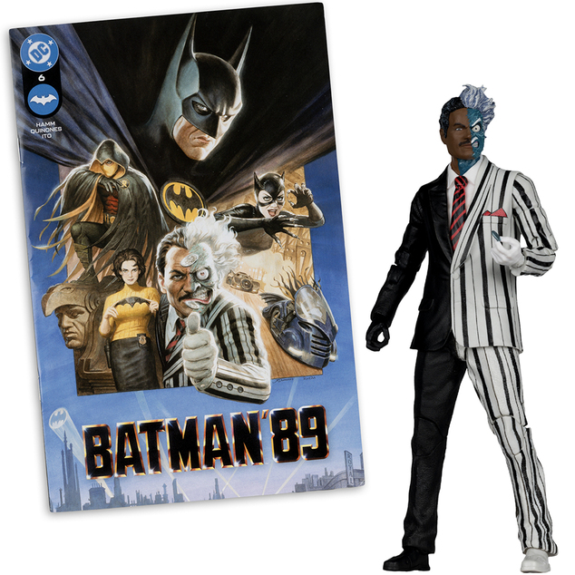 DC Direct Page Punchers - Figura McFarlane - Due Facce (Batman 89') - 18 cm