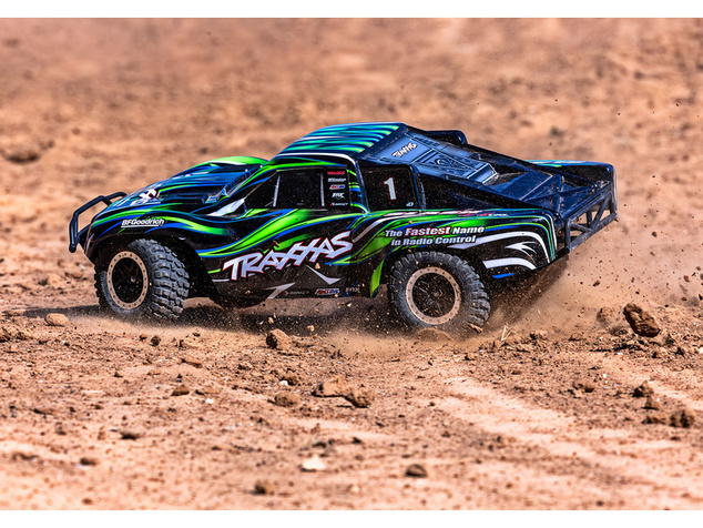 Traxxas Slash 1:10 HD VXL 4WD RTR modrý