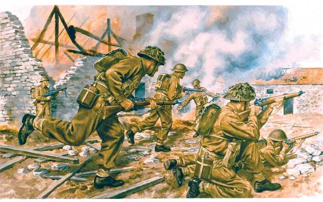 Classic Kit VINTAGE figurky A02718V - WWII British Infantry (1:32)