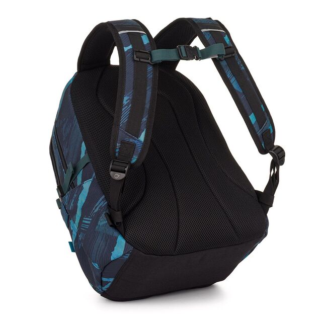 Zaino studentesco nel design blu-turchese Topgal VIKI 25078
