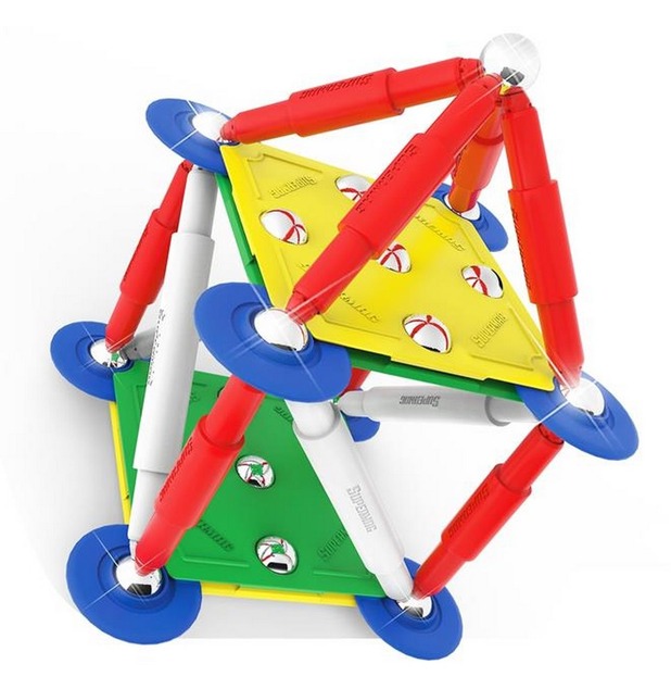 SUPERMAG magnetická stavebnica Classic primary 48ks