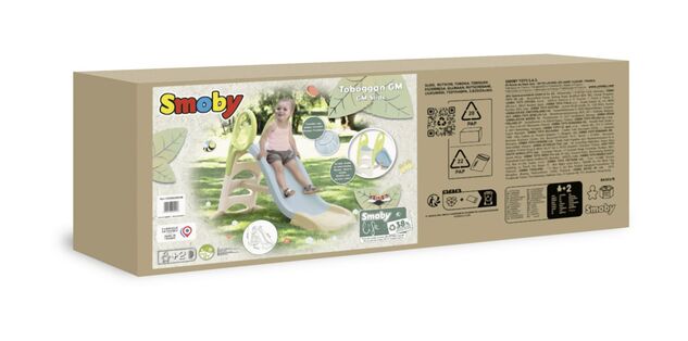 Smoby Šmykľavka Life KS 150 cm s vlhčením modrá