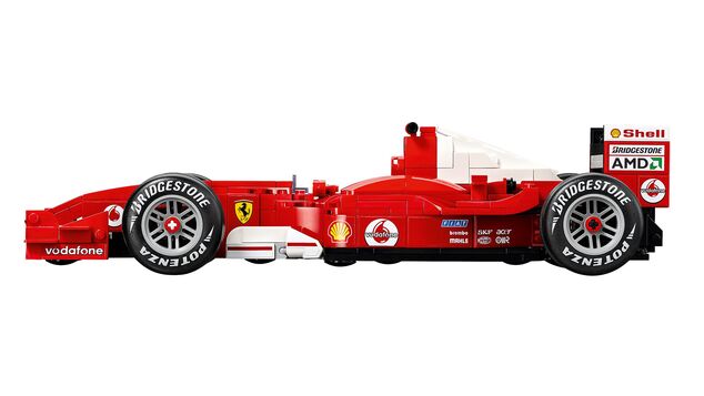 LEGO® Icons 11375 Ferrari F2004 és Michael Schumacher