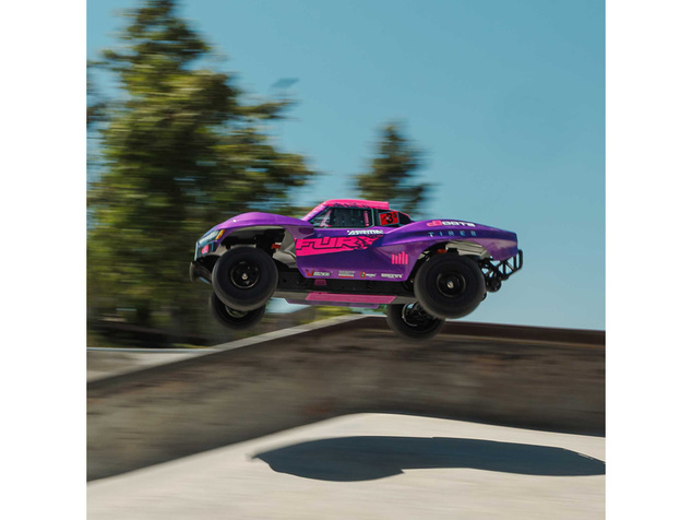 Arrma Fury 223S BLX 2WD 1:10 RTR DSC modrá