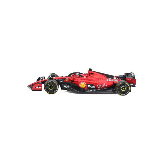 Bburago 1:43 Formel F1 Ferrari Scuderia SF-24 (2024) Nr.16 Charles Leclerc - mit Fahrer