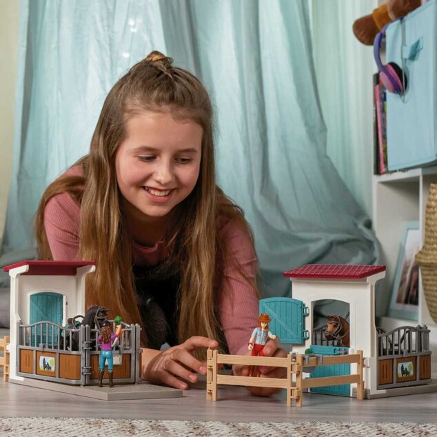 Schleich Box pre kone Lisa a Storm