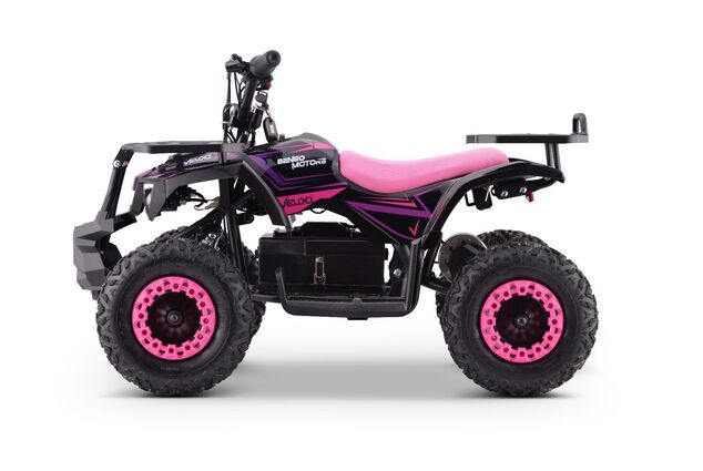 Elektrisches Kinder-Quad Beneo Motors Veloci pink - 800W