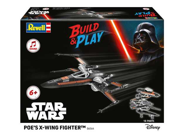 Build &amp; Play SW 06564 - Poe's X-Wing Fighter (1:78)