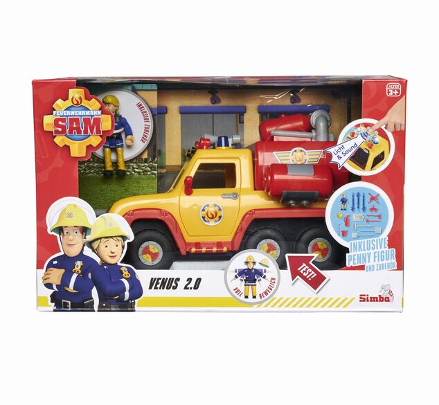 Fireman Sam Hasičské auto Venuša 2.0 cm s figúrkou
