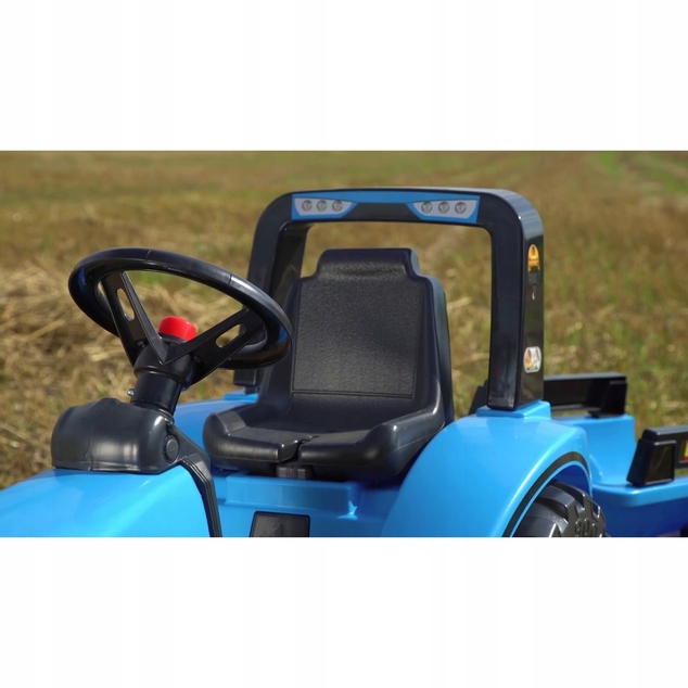 FALK Šliapací traktor 3010AB Landini Serie 7 s vlečkou