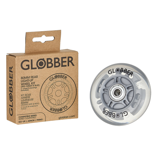 Globber Roue arrière lumineuse 80 mm pour PRIMO / EVO