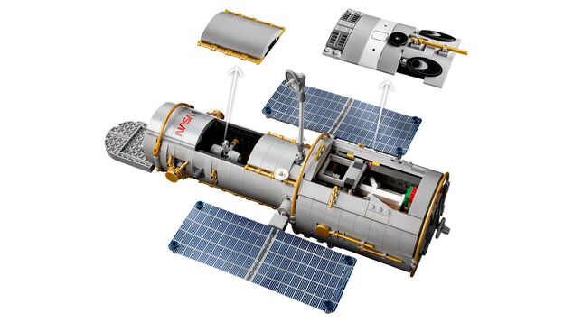 LEGO® Icons 11382 Hubbleův vesmírný dalekohled