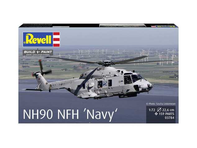 Plastic ModelKit vrtulník 03784 - NH90 NFH "Navy" (1:72)