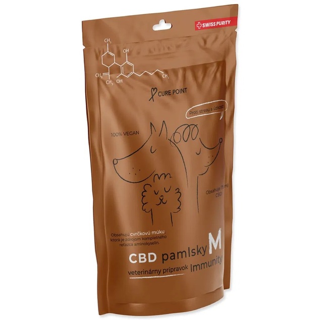 Pamlsok CBD Immunity M 100g