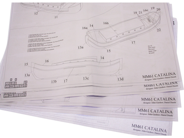 MINI MAMOLI Catalina 1:64 kit