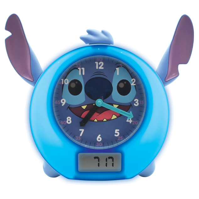 Lexibook Budík Disney Stitch - spoločník pre ľahké zaspávanie