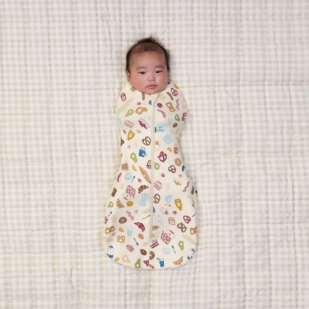 Ergopouch Zavinovačka a vak na spanie 2v1 Cocoon Bon Appetit 6-12 m, 8-10 kg, 0,2 tog