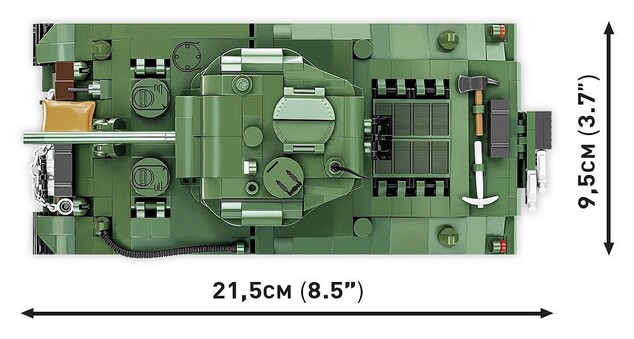 Cobi II WW M4A3 Sherman, 838 k, 2 f
