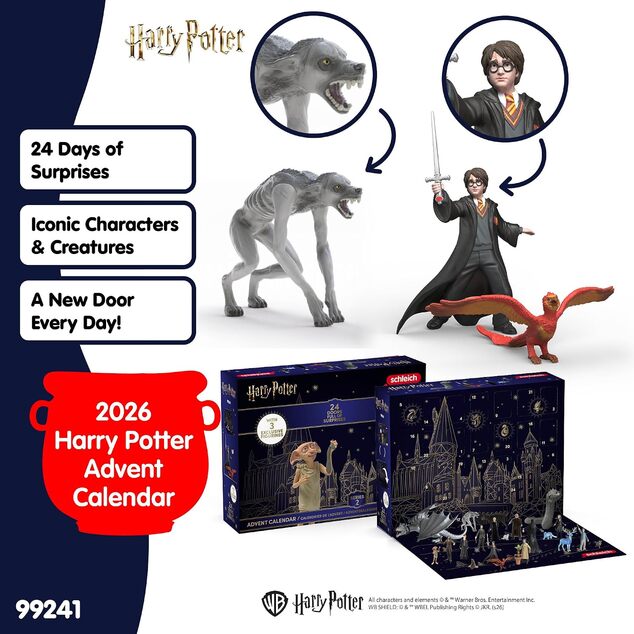 Schleich Адвентен календар мини фигурки Хари Потър 2. серия