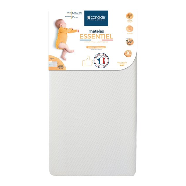 Materasso Essential 60x120x10 cm