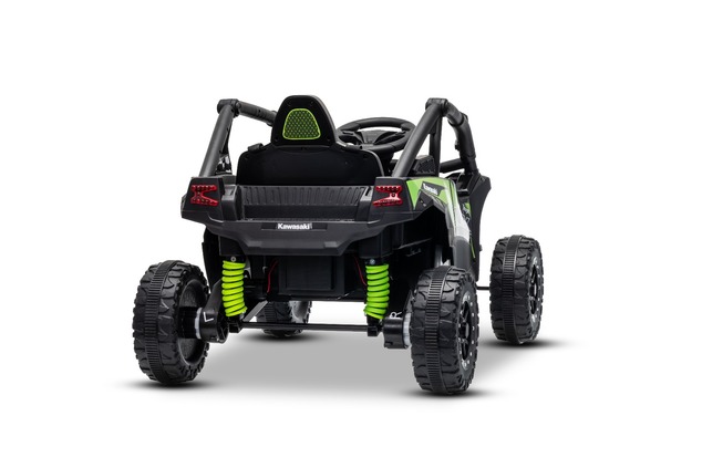 Elektrické autíčko Kawasaki TERYX KRX 1000 12V, čierne, jednomiestne, odpružená zadná nápr