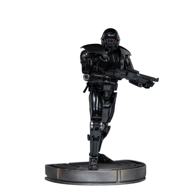 Iron Studios Star Wars: The Mandalorian - Sötét Katona Szobor Művészeti Skála 1/10