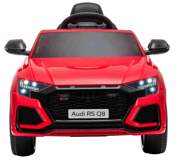 Elektroauto Audi RSQ8, 12V, 2,4 GHz Fernbedienung, USB/SD Eingang, LED rot