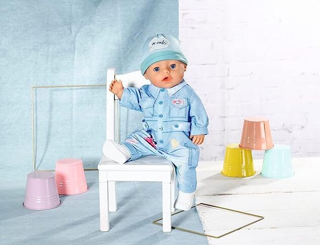 Baby Born Džínsový overal Deluxe, 43 cm