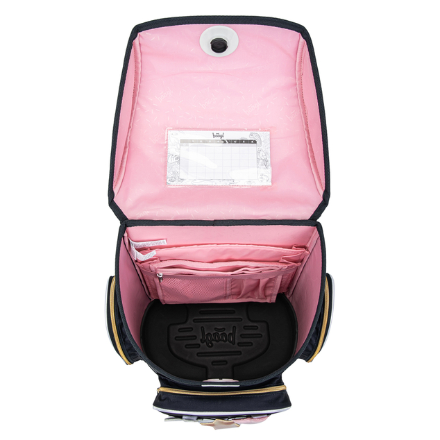 BAAGL Cartella Scolastica Ergo Unicorn Gold