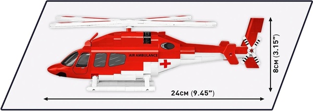 Cobi Bell 429 Letecká záchranka, 1:48, 248 k
