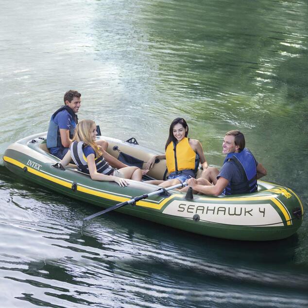 Schlauchboot INTEX 68351 Seahawk 4 Set
