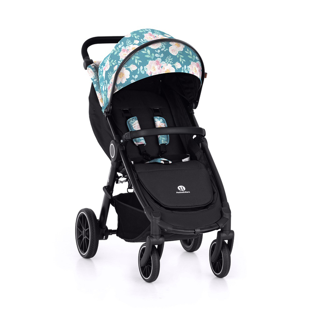 PETITE&amp;MARS Kočík Street+ RWS Black + Strieška Limited 100 Roses