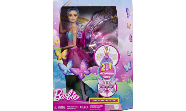 Mattel Barbie Tanečnica s motýlími krídlami