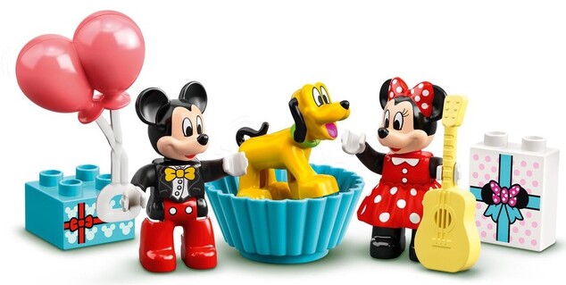 LEGO® DUPLO® - Disney 10941 Narodeninový vláčik Mickeyho a Minnie