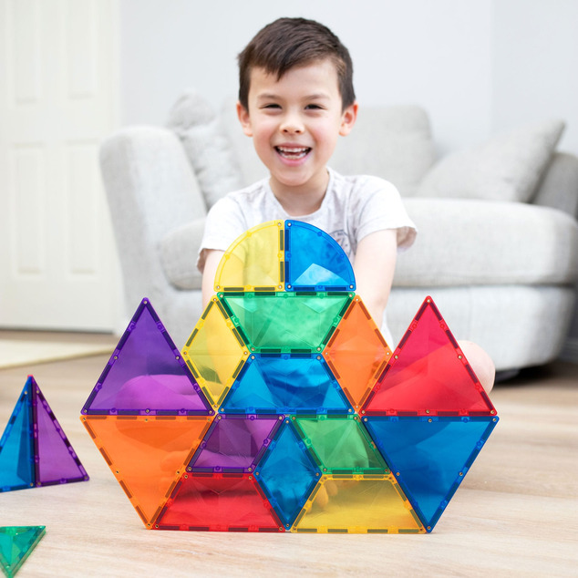 CONNETIX® Rainbow Shape Expansion Pack magnetisches Baukastenset 36 Stück