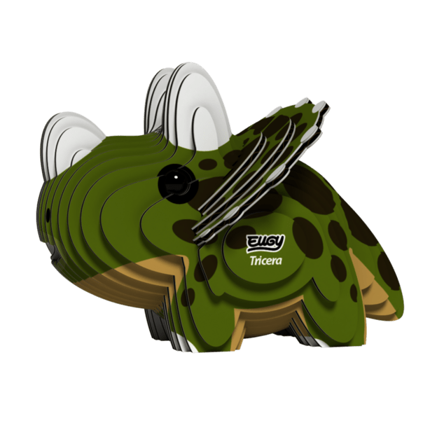 EUGY Triceratops 3D kartonová skládačka