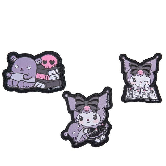 BAAGL SET 3 Airy Kuromi Fortune Dream: zaino, astuccio, sacchetto GRS