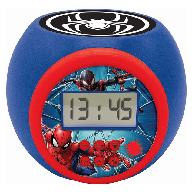 Lexibook Wecker mit Projektor Spider-Man