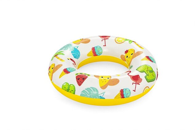 Bestway Gonfiabile SET - piscina 112 cm, anello galleggiante 51cm, palla 41x15cm