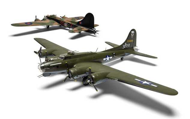 Classic Kit letadlo A08018A - Boeing B-17G / Fortress Mk.III (1:72)