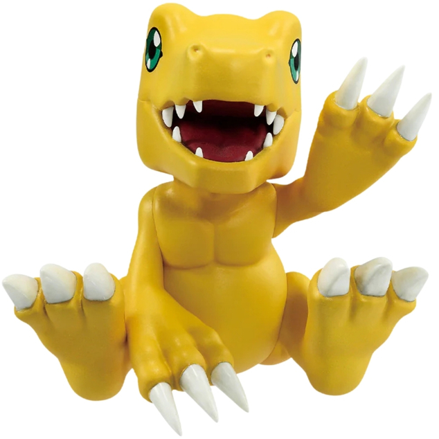 Bandai Digimon Adventure Sofvimates Agumon Vol.2, 9 cm