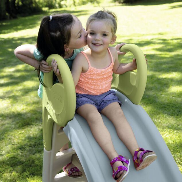 Smoby Šmykľavka Life KS 150 cm s vlhčením modrá