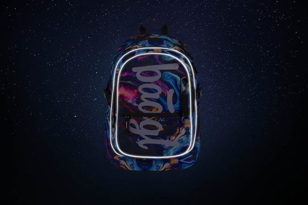 BAAGL SADA 3 Core Marble: Rucksack, Waschbeutel, Tasche