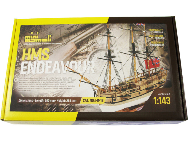 MINI MAMOLI HMS Endeavour 1:143 kit