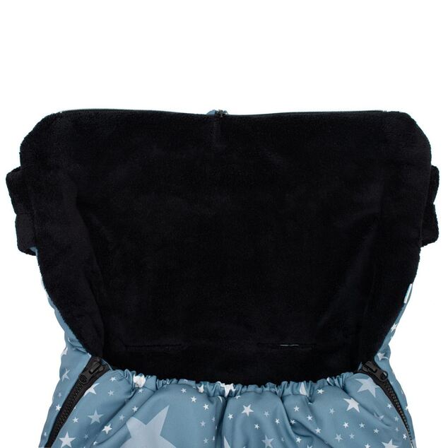 Luxuriöser Fußsack New Baby Sterne