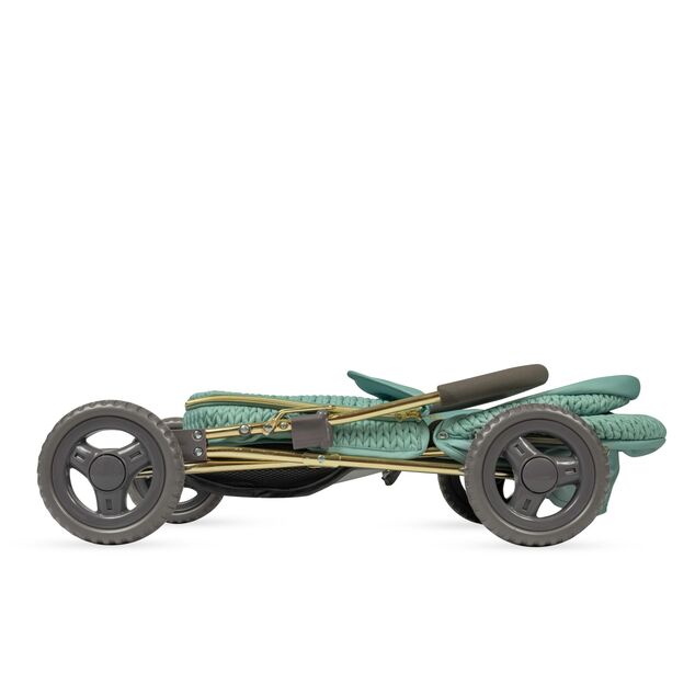 DeCuevas 85073 Skladací kočík pre bábiky so slnečníkom a taškou Capriccio 2025 - 60 cm