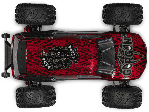 Arrma Gorgon 223S BLX 2WD 1:10 RTR červená