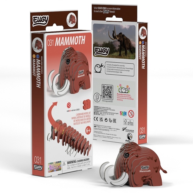 EUGY Mamut 3D puzzle di cartone