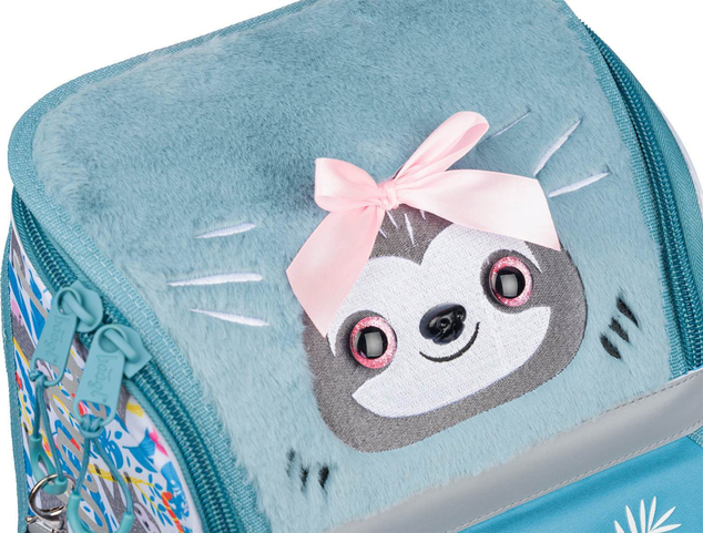 BAAGL SET 3 Zippy Perezoso: mochila, estuche, bolsa